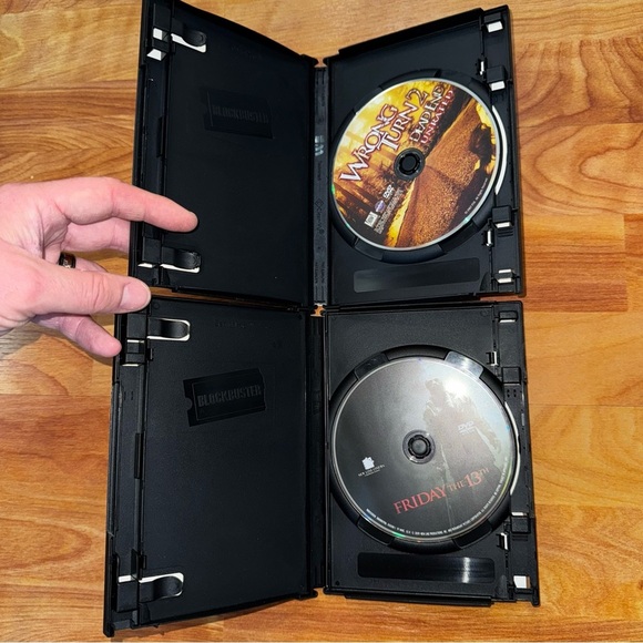 Lot Of 2 Horror Blockbuster Movies Friday The 13th Killer Cut + Wrong Turn 2 DVD - Picture 3 of 9